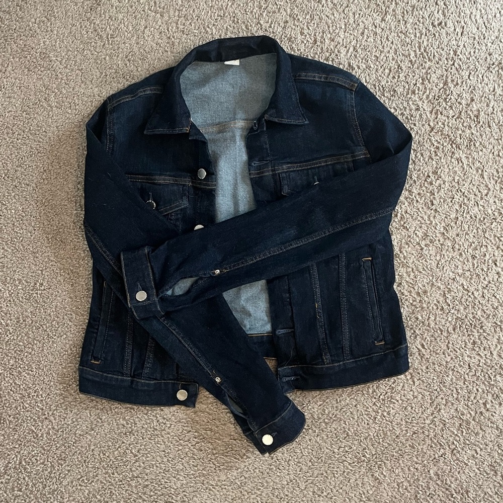 H&M Dark Denim Jean Jacket